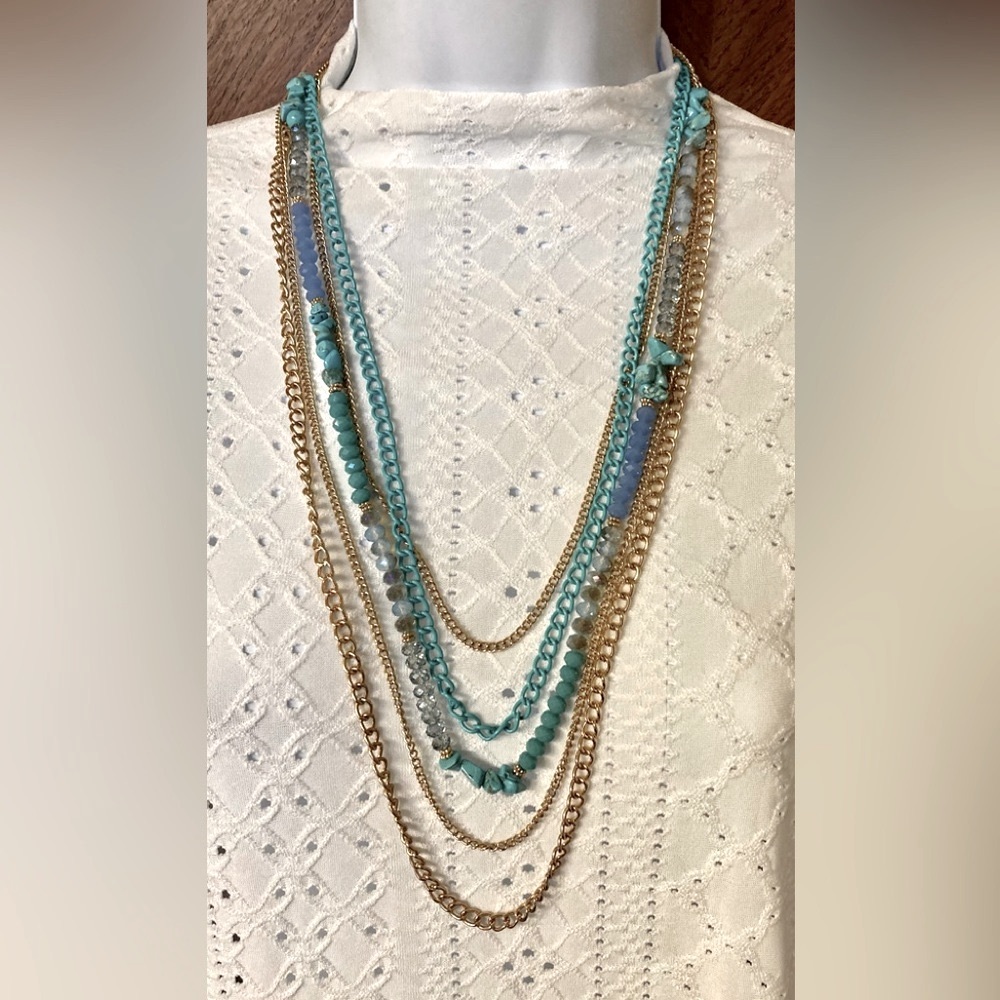 The Limited 6-Strand Layered Necklace, 15”